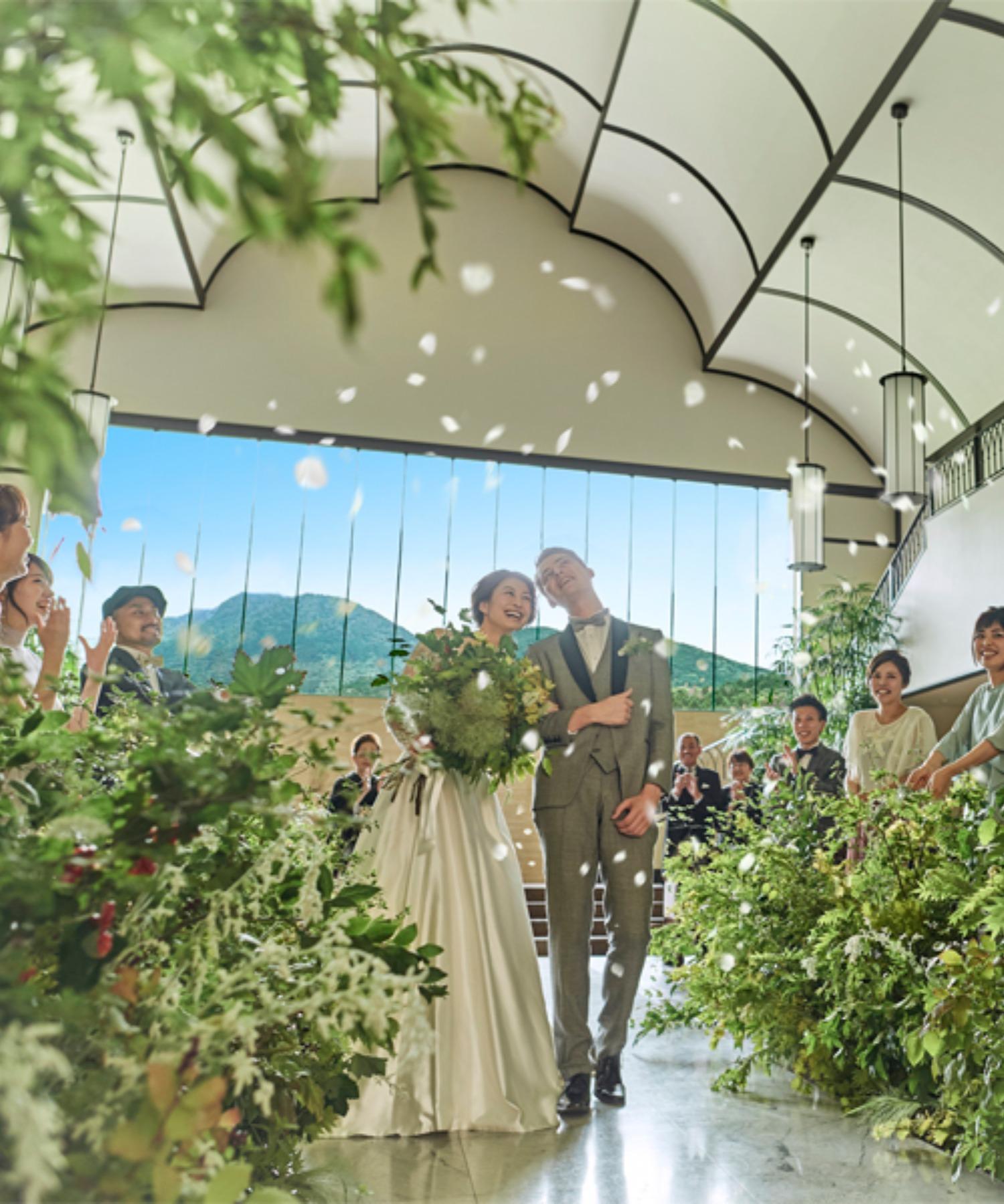 The International Wedding 太宰府迎賓館 旧the アルカディア太宰府 の結婚式挙式実例 結婚式場探しはハナユメ