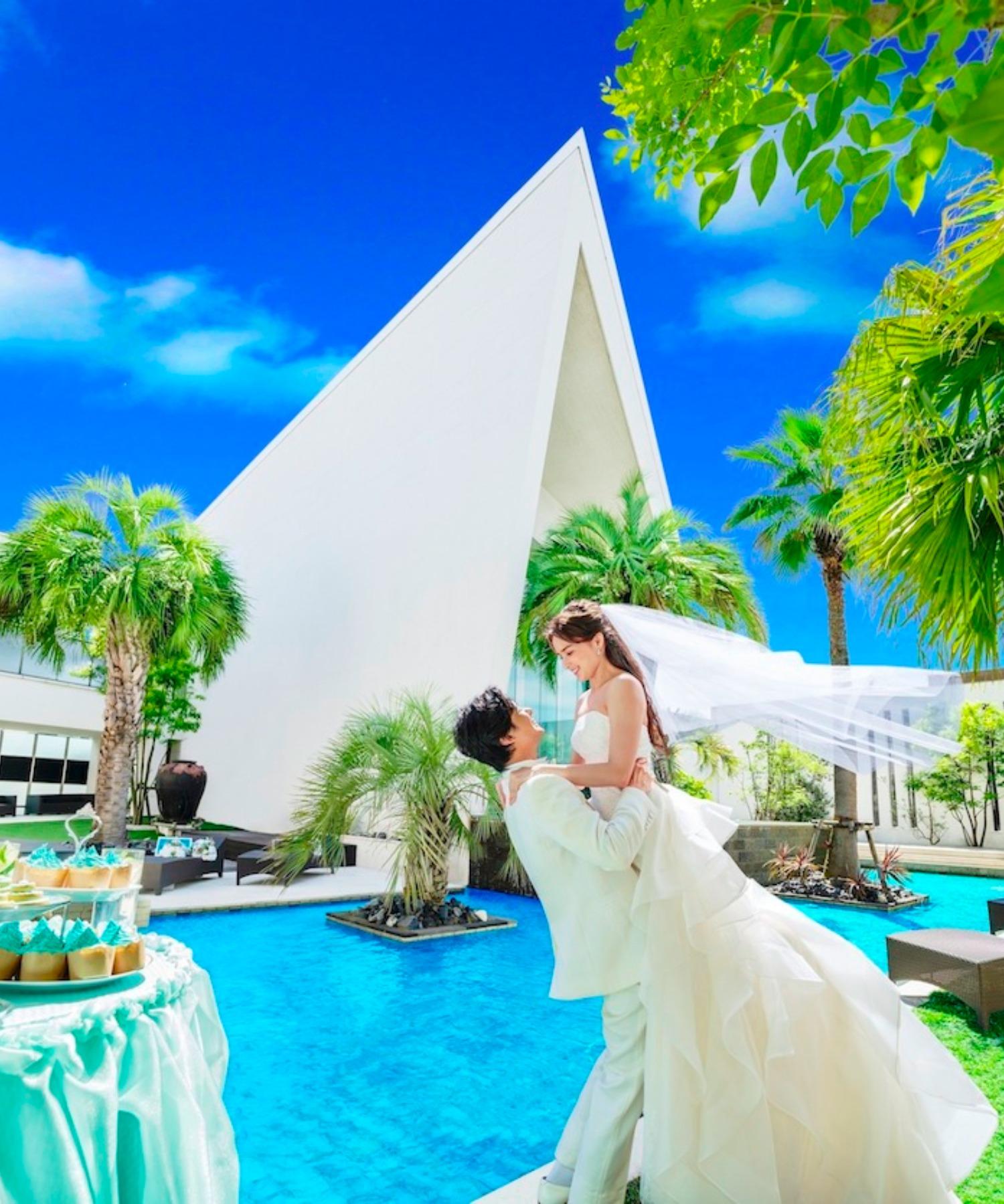 ディズニー風結婚式 Alilagarden Resort アリラガーデンリゾート 星空チャペル R の結婚式挙式実例 結婚式場探しはハナユメ