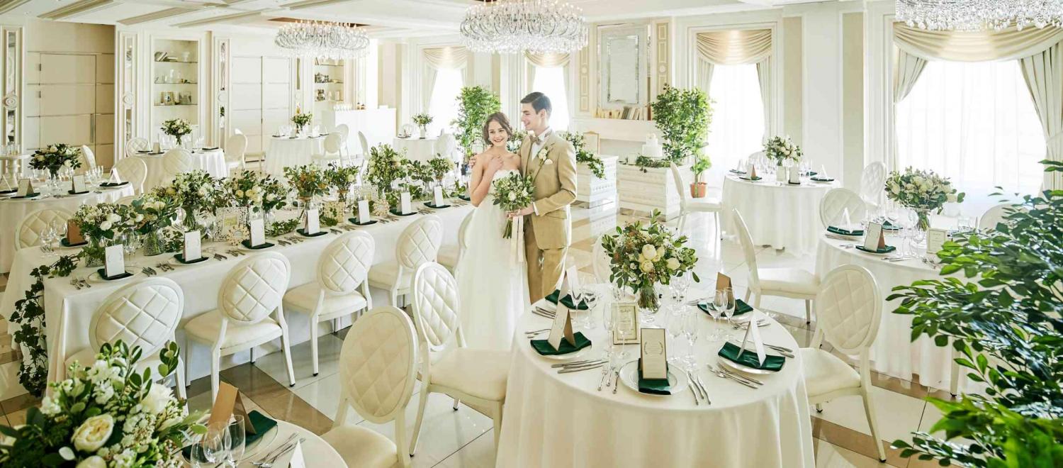 アンジェリオン オ プラザ TOKYOの披露宴会場の写真・フォトギャラリー 結婚式場探しはハナユメ