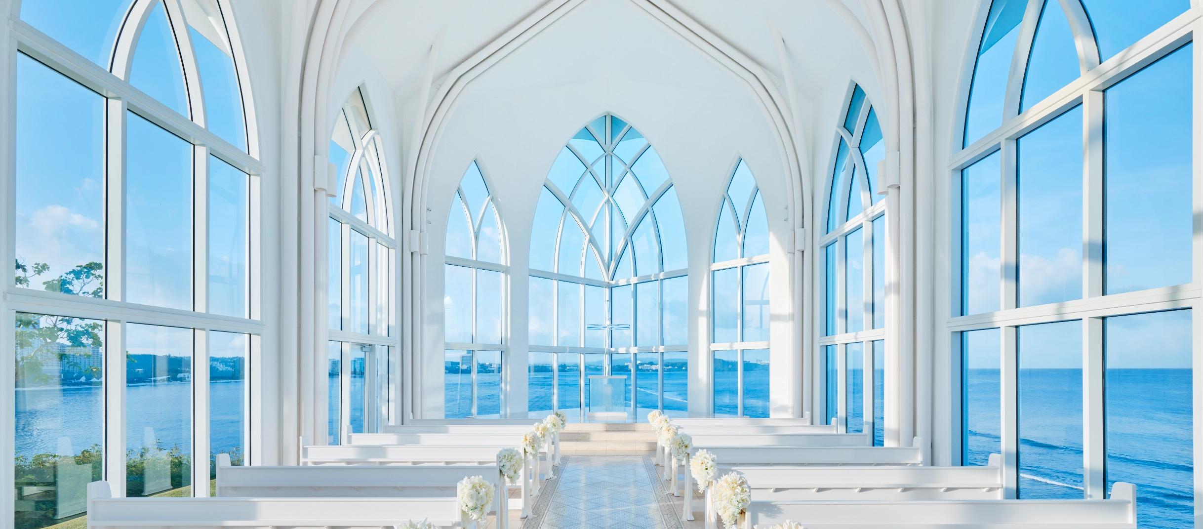 クリスタルチャペルの挙式会場の写真 フォトギャラリー 結婚式場探しはハナユメ