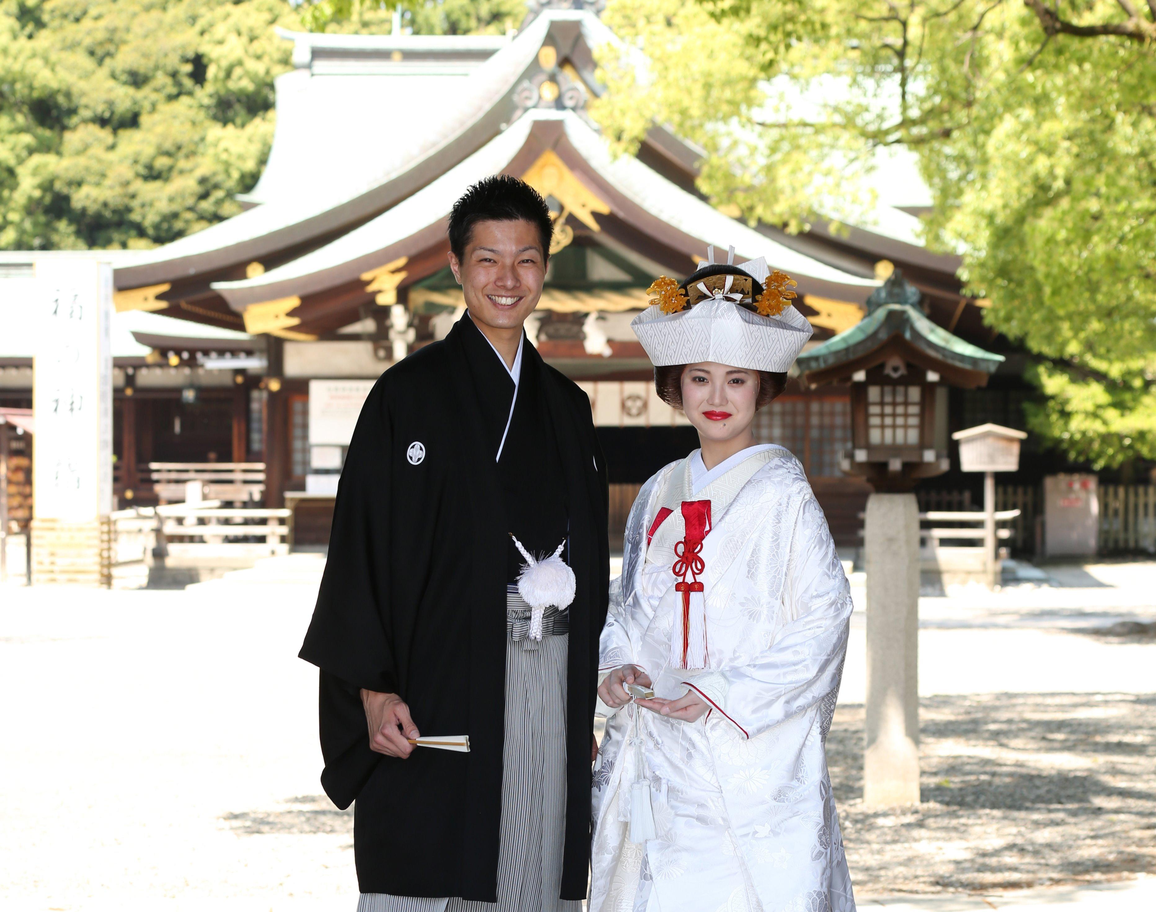 真清田神社参集殿で結婚式 結婚式場探しはハナユメ