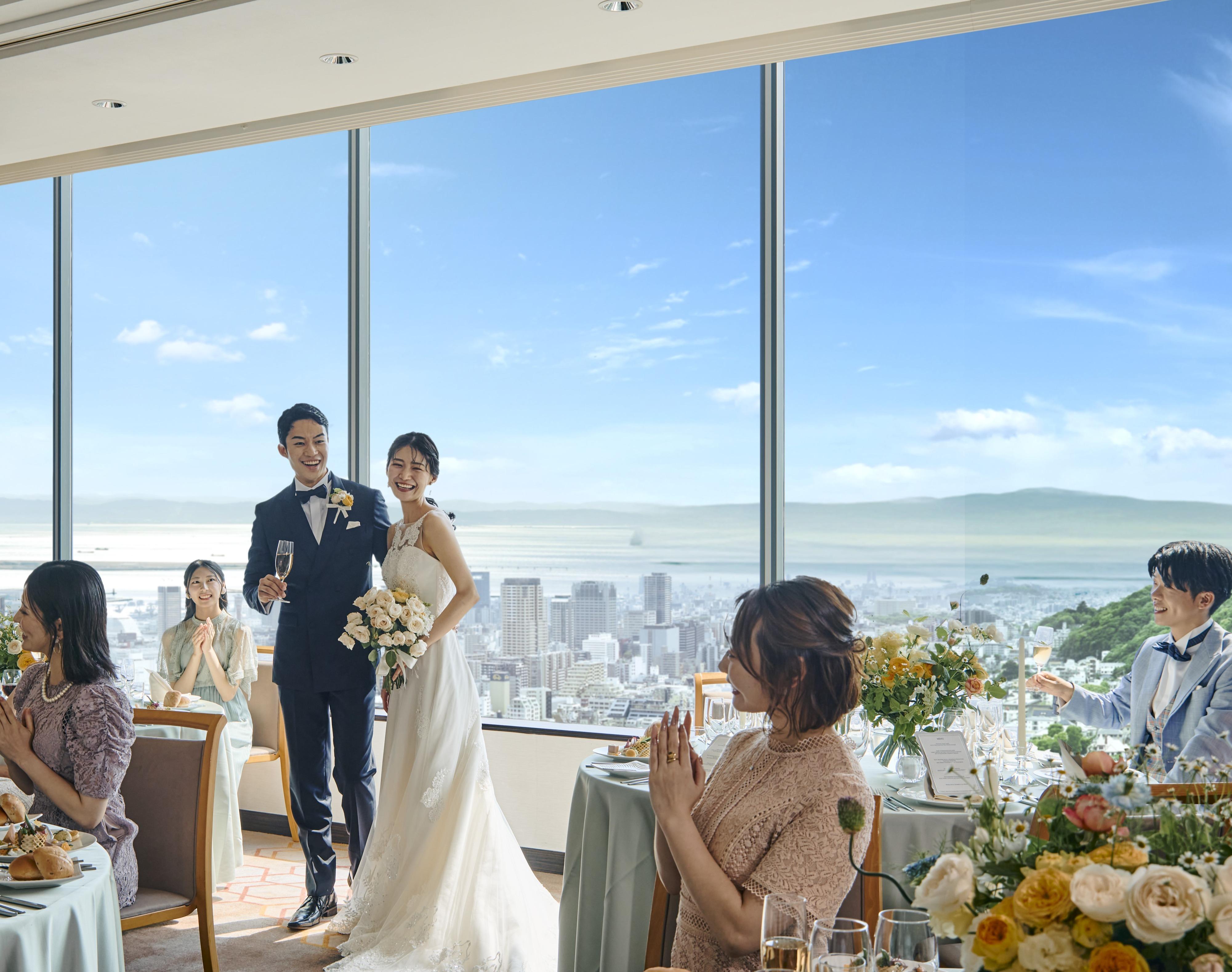 Anaクラウンプラザホテル神戸で結婚式 結婚式場探しはハナユメ