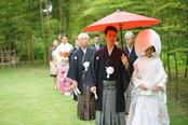 国の有形登録文化財で【家族だけ小さな和婚】四季の風情を楽しむ日本庭園見学フェア