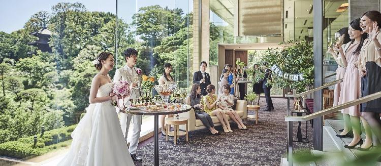 ホテル椿山荘東京 高層階 眺めの良い結婚式場特集 結婚式場探しはハナユメ