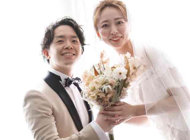 ～桜の中でのナイトガーデンウェディング～の挙式実例画像