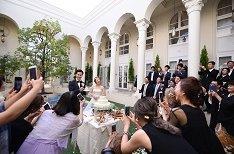 大人ナチュラルウェディング♪の披露宴画像