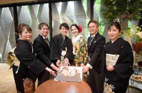 ぴったり当てはまるおふたりの夫婦の”カタチ”の披露宴画像