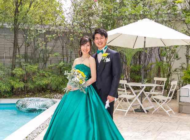 サムシングブルーWedding☆彡　の挙式実例画像