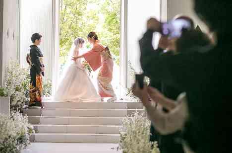 サムシングブルーWedding☆彡　の挙式画像