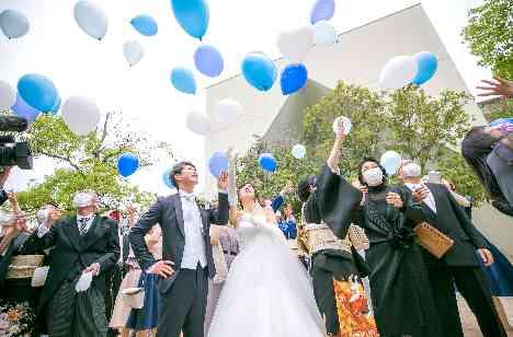 サムシングブルーWedding☆彡　の演出画像