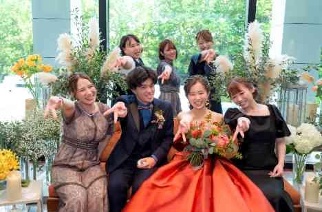 Laugh＆Fun！自分たちらしいWeddingの披露宴画像
