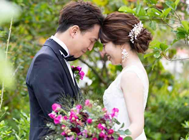 Okinawa×Nagoya距離を超えた結婚式の挙式実例画像