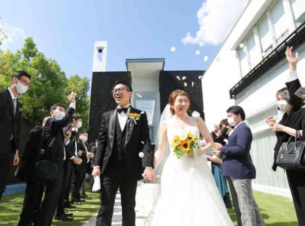 【40名Party】2部制ウエディングの挙式実例画像
