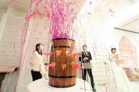 ゲストが楽しめるおもてなしweddingの演出画像