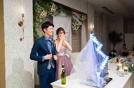 大好きな人に囲まれながら...♡絆深まる結婚式の披露宴画像