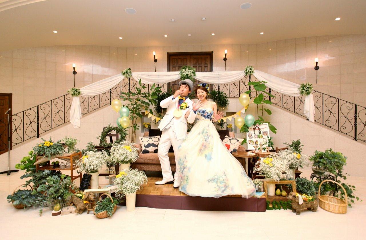 ふたりらしさが弾ける結婚式！の披露宴画像