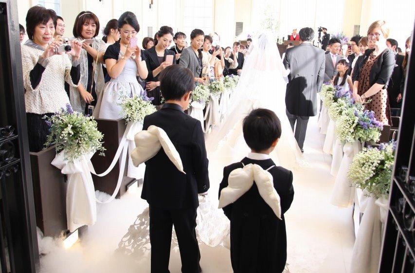ありのままの感謝の想いを贈る結婚式の挙式画像