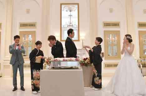 "少人数婚"心温まるオンラインウエディングの演出画像