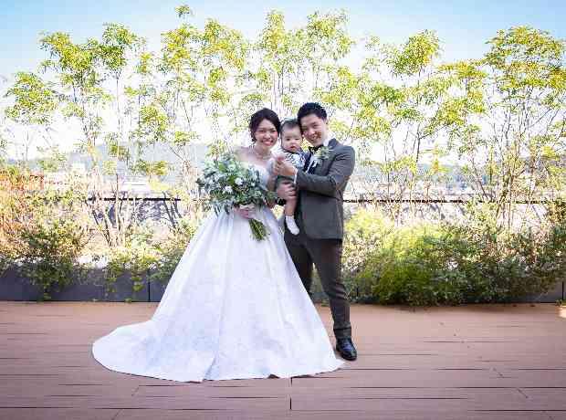 テーマは”笑顔”みんなが笑顔になれる結婚式の挙式実例画像