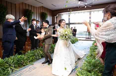 テーマは”笑顔”みんなが笑顔になれる結婚式の演出画像