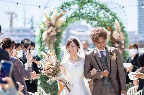 想い溢れる2人のKickoff Wedding!!の挙式画像