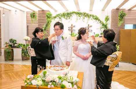 家族婚でも叶う！充実した素敵な結婚式！の演出画像