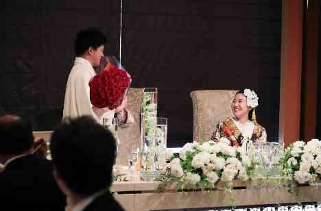 皆様へ感謝を伝えるお二人らしい結婚式の演出画像