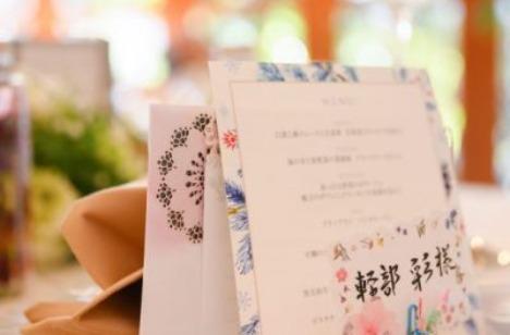 ≪8名Wedding≫地味めでユニークな式の披露宴画像