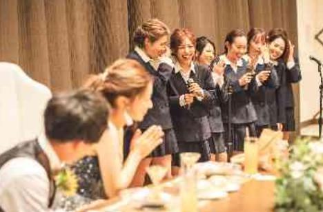 ウエディングテーマ\自分たちらしいWedding/の披露宴画像