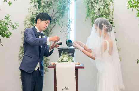 テーマは【キャンプ】ようこそ！川上キャンプ場への挙式画像