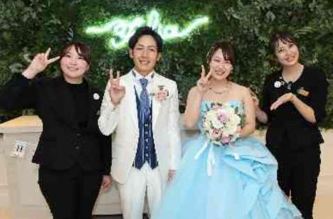 華やかさと感動の涙いっぱいのWEDDINGの挙式画像