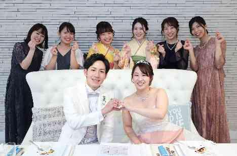 華やかさと感動の涙いっぱいのWEDDINGの演出画像