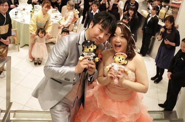 大好きな空間で大好きな人たちに包まれて♪
の挙式画像
