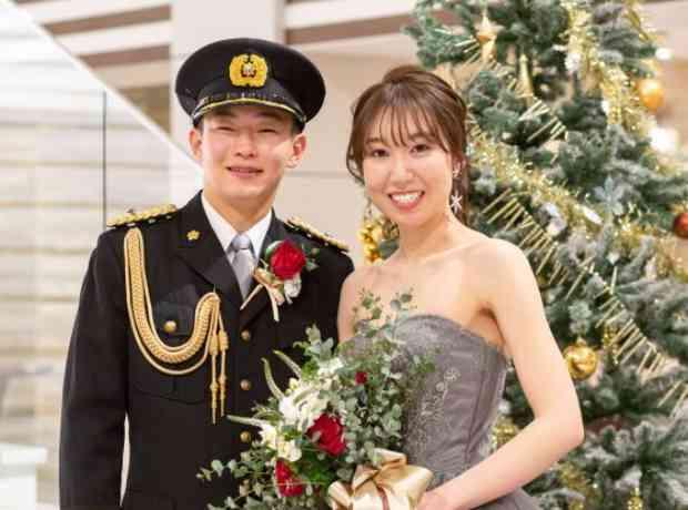アットホームなクリスマスWeddingの挙式実例画像