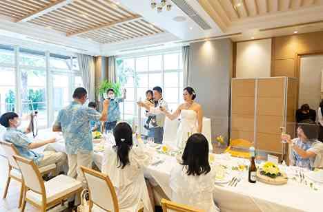 笑顔いっぱいFamily Wedding★の披露宴画像