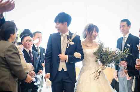 ふたりの想い出の場所での結婚式を♪♪の挙式画像