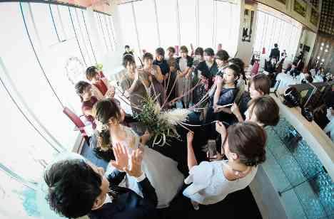 ふたりの想い出の場所での結婚式を♪♪の披露宴画像