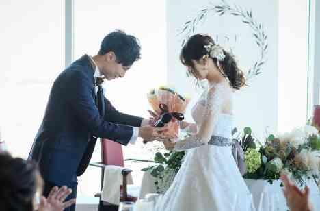 ふたりの想い出の場所での結婚式を♪♪の演出画像
