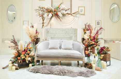 Trendy Autumn Weddingの披露宴画像