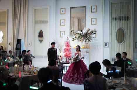 Christmas　Wedding！の演出画像
