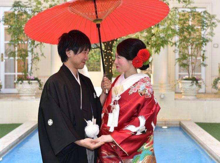 ご家族ご親族中心の温か和装パーティー♪♪の挙式実例画像