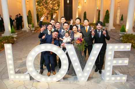 Calla lily　weddingの演出画像