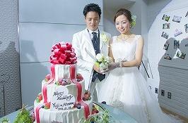 最高に楽しい結婚式の披露宴画像