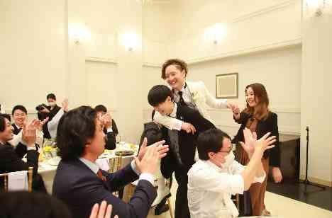 愛するみんなへ、大きなサプライズを!の披露宴画像