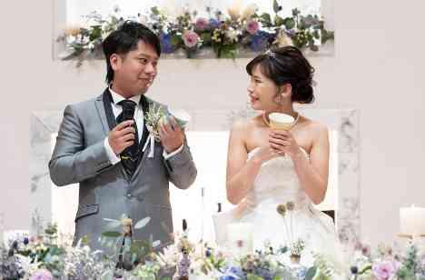 "Ter re s"紅茶を通じて繋がる結婚式の演出画像