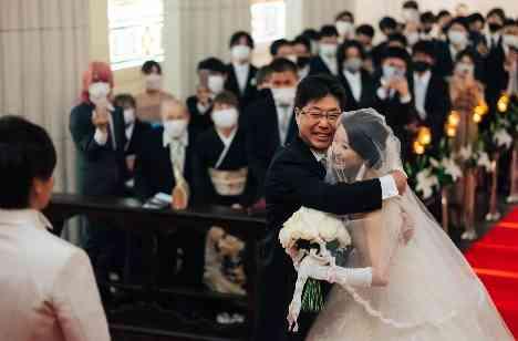 Xmas wedding～こだわりきった一日～の挙式画像
