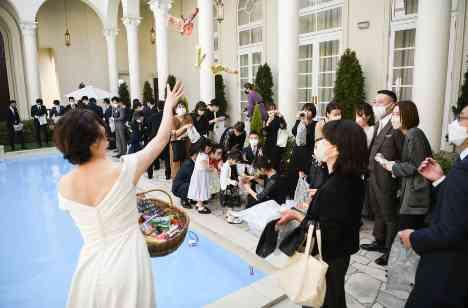 お子様と一緒にアットホームWeddingの演出画像
