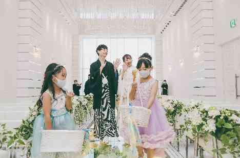 届かない想いはない~オンライン参加型の結婚式~の挙式画像
