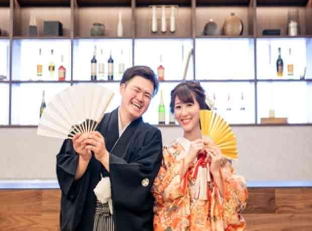 和装を活かし、ゲストの笑顔溢れるご結婚式の挙式実例画像