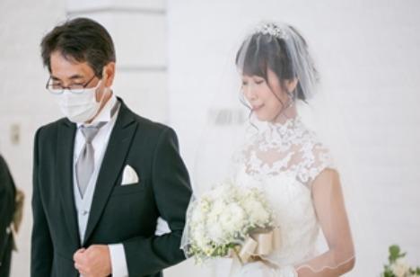 和装を活かし、ゲストの笑顔溢れるご結婚式の挙式画像